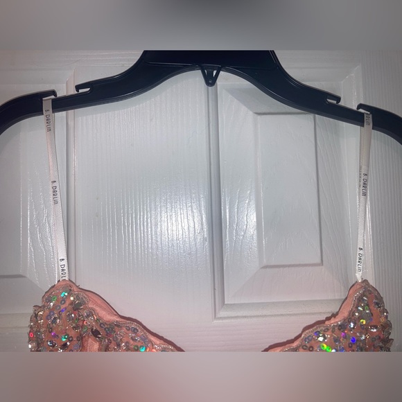 B. Darlin Stunning Retro Prom Dress Peach Color Size 9-10 - Picture 2 of 13